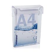 Prospekthalter mit Deckel