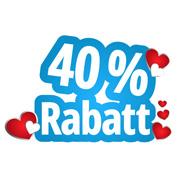 - up to 40% discount