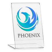 Werbeaufsteller mit Druck