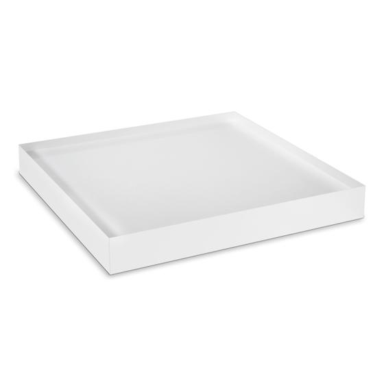 Acrylblock aus original PLEXIGLAS® / transparent (150 x 150 x 20 mm)