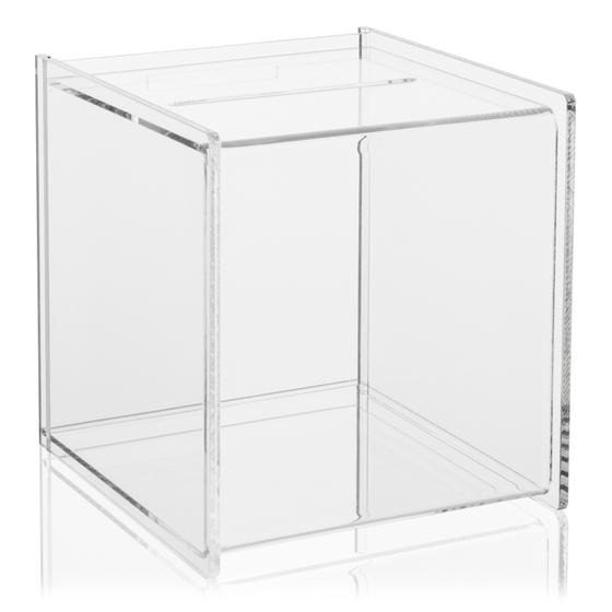 Losbox / Aktionsbox aus PLEXIGLAS® (15x15x15cm)