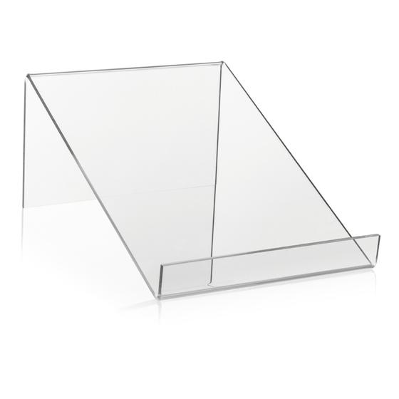 Buchständer / Buchablage aus PLEXIGLAS® (210x150x90mm)