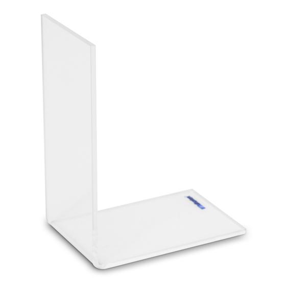 PLEXIGLAS® bookend (6x9x12cm) Book angle crystal clear
