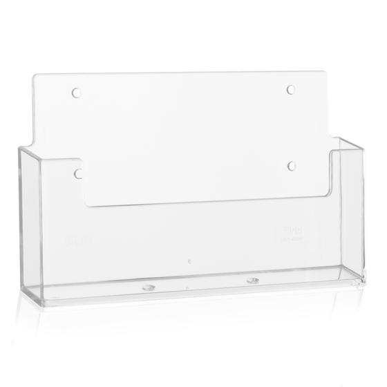 DIN A5 wall brochure holder / flyer holder / landscape format