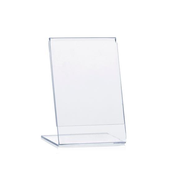 Preisaufsteller aus PLEXIGLAS® DIN A9 Hochformat