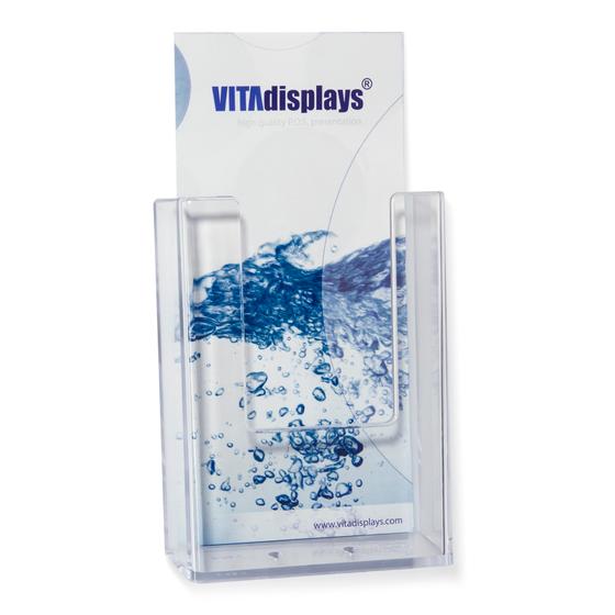 DL DIN lang A6 taymar® Wand-Prospekthalter / Wandmontage