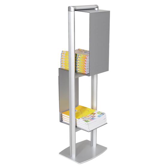 Designer Katalogständer / Zeitschriftenständer Cubic