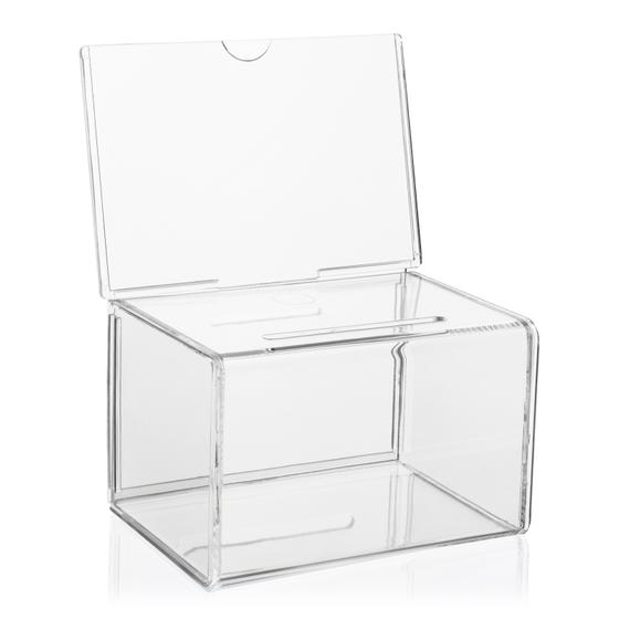 Leadbox / Losbox mit A6 Quer Topschild
