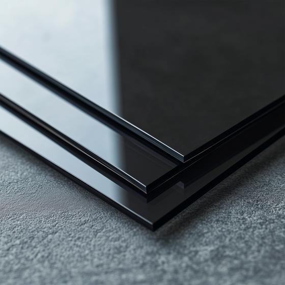 PLEXIGLAS® Zuschnitt 5mm | schwarz