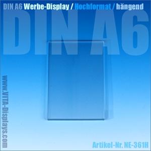 DIN A6 Werbedisplay / hängend (OL)