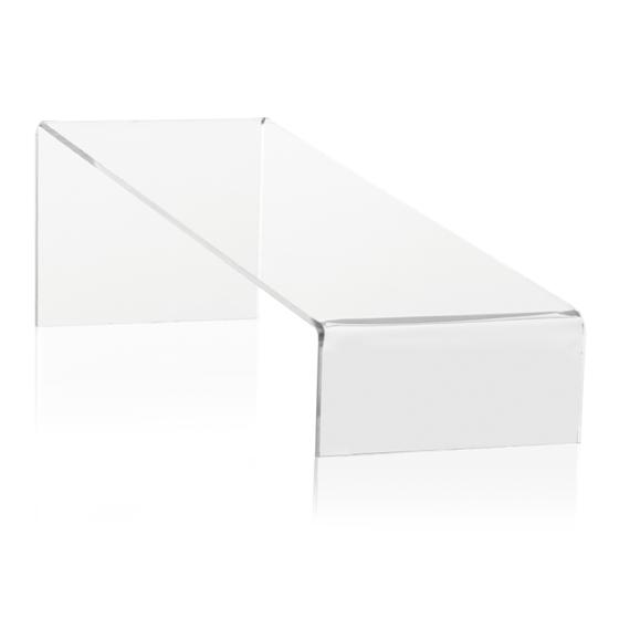 Schuh-Display / Warenträger aus PLEXIGLAS® (220 x 70 x 60 mm)