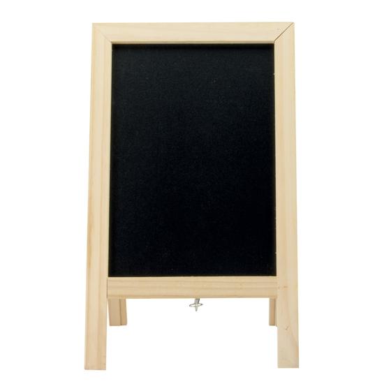 6er-Set Securit Mini-Sandwich Tisch-Kreidetafel doppelseitig als Bilderrahmen für Café Bistro