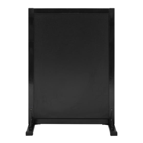 Securit Woody Gehwegständer Kundenstopper Kreidetafel schwarz beidseitig 55 × 80 cm