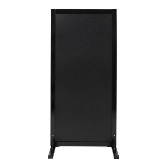 Securit Woody Gehwegständer Kundenstopper Kreidetafel schwarz beidseitig 56 × 120 cm