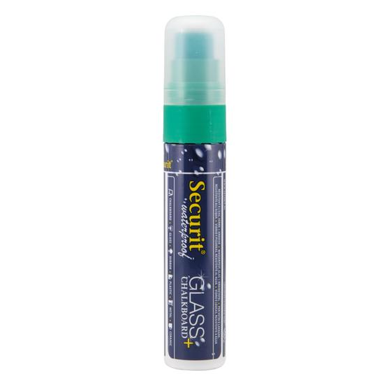 6er-Set Securit wasserfeste Kreidemarker Blockspitze 7-15 mm Grün für Markt, Hofladen und Café