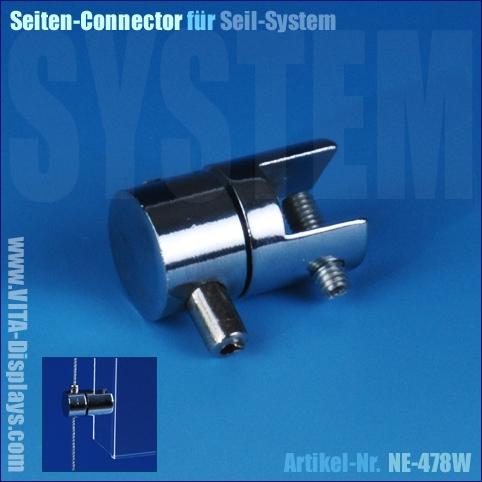 Seiten-Connector für Draht-Seilsystem
