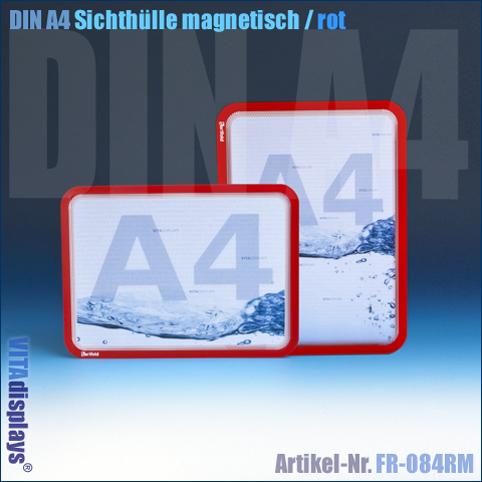 tarifold magnetic DIN A4 transparent cover red (Magneto)