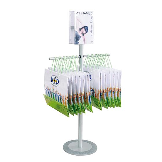 Taschenständer mit 2 DIN A4 Top-Schildern