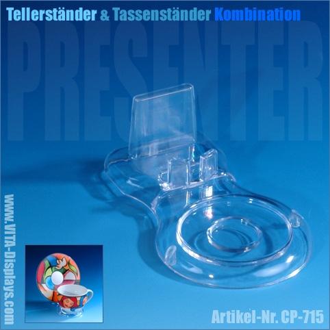 Tellerständer + Tassenständer Kombination