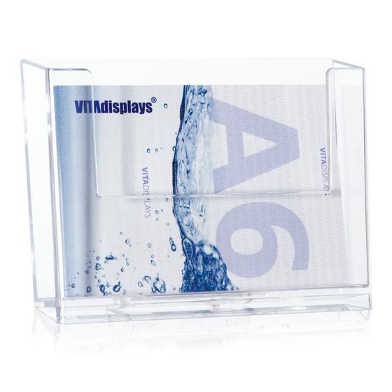 Taymar brochure holder in DIN A6 postcard landscape format