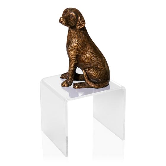 U-stand / presentation angle (7.5x7.5cm) made of PLEXIGLAS®.