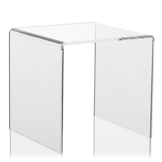 Presentation stand (10x10cm) as U-stand made of PLEXIGLAS®.