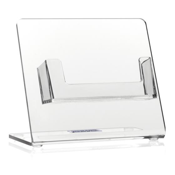 Deluxe business card holder made of PLEXIGLAS®.