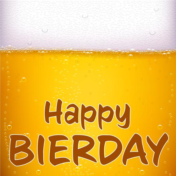 Fridge Magnet / Whiteboard Decorative Magnet "Happy Beer Day