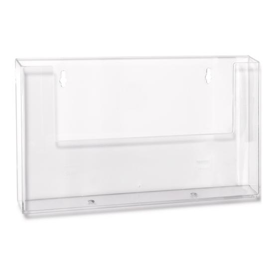 A4 Prospekthalter Querformat taymar® Wandprospekthalter
