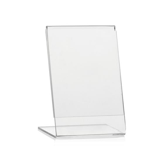 Werbeaufsteller als Preishalter für kleine Preisschilder 4.0 x 6.0 cm (B x H) aus PLEXIGLAS®