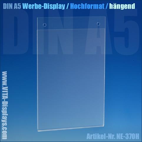 DIN A5 Werbedisplay / hängend