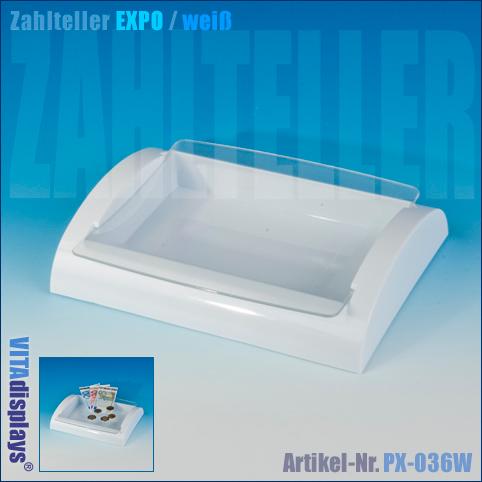 Pay tray EXPO White