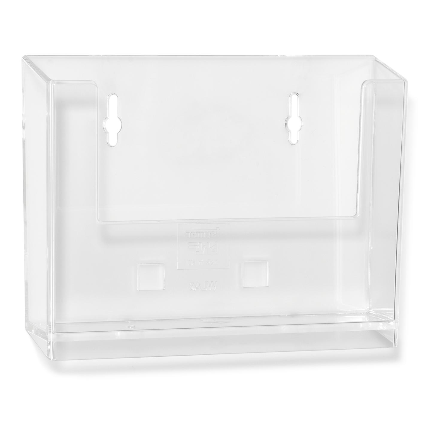 Taymar Clip-On Visitenkartenhalter - Transparenter Prospekthalter Für Broschüren, Bis 2 Mm Stärke
